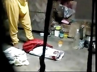 Spying on sister when she was changing her dress..