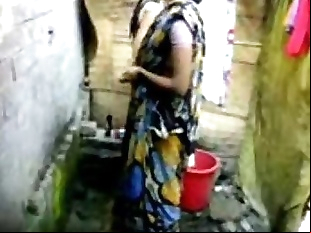 bangla desi village girl bathing in dhaka - 2 min